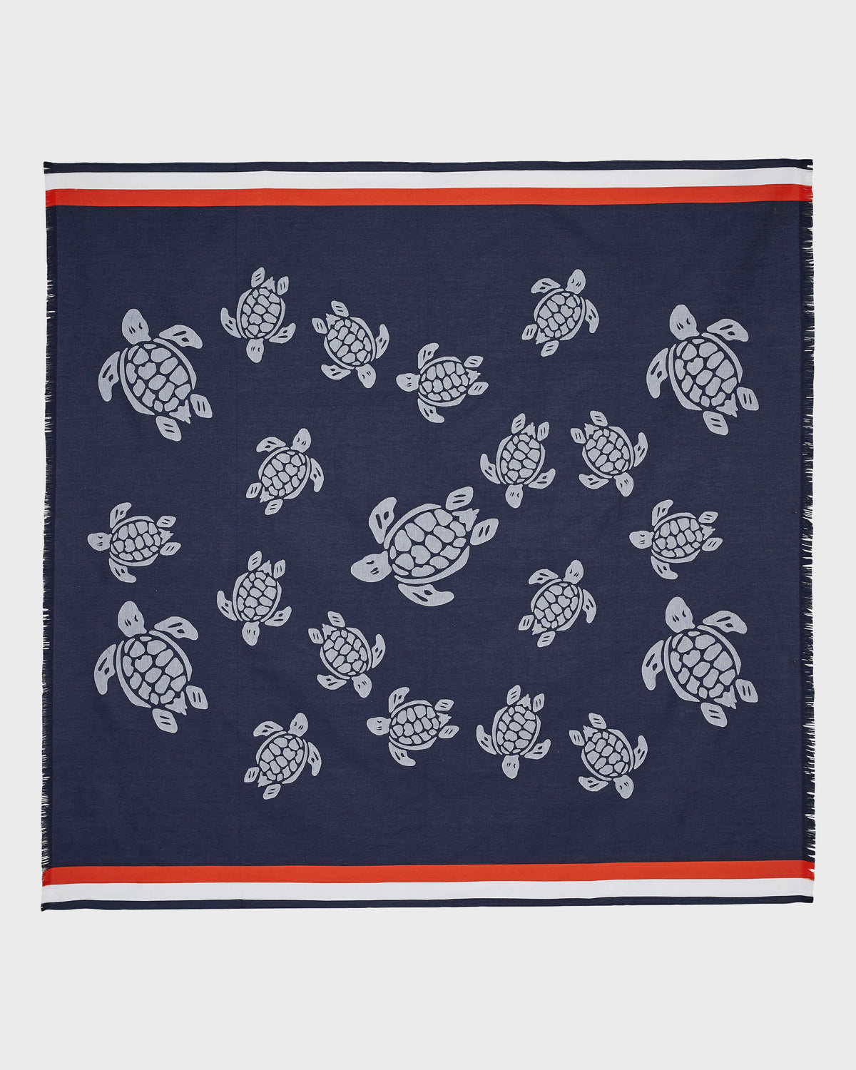 Big Towel Ronde des Tortues - Blue Navy / Vilebrequin Online