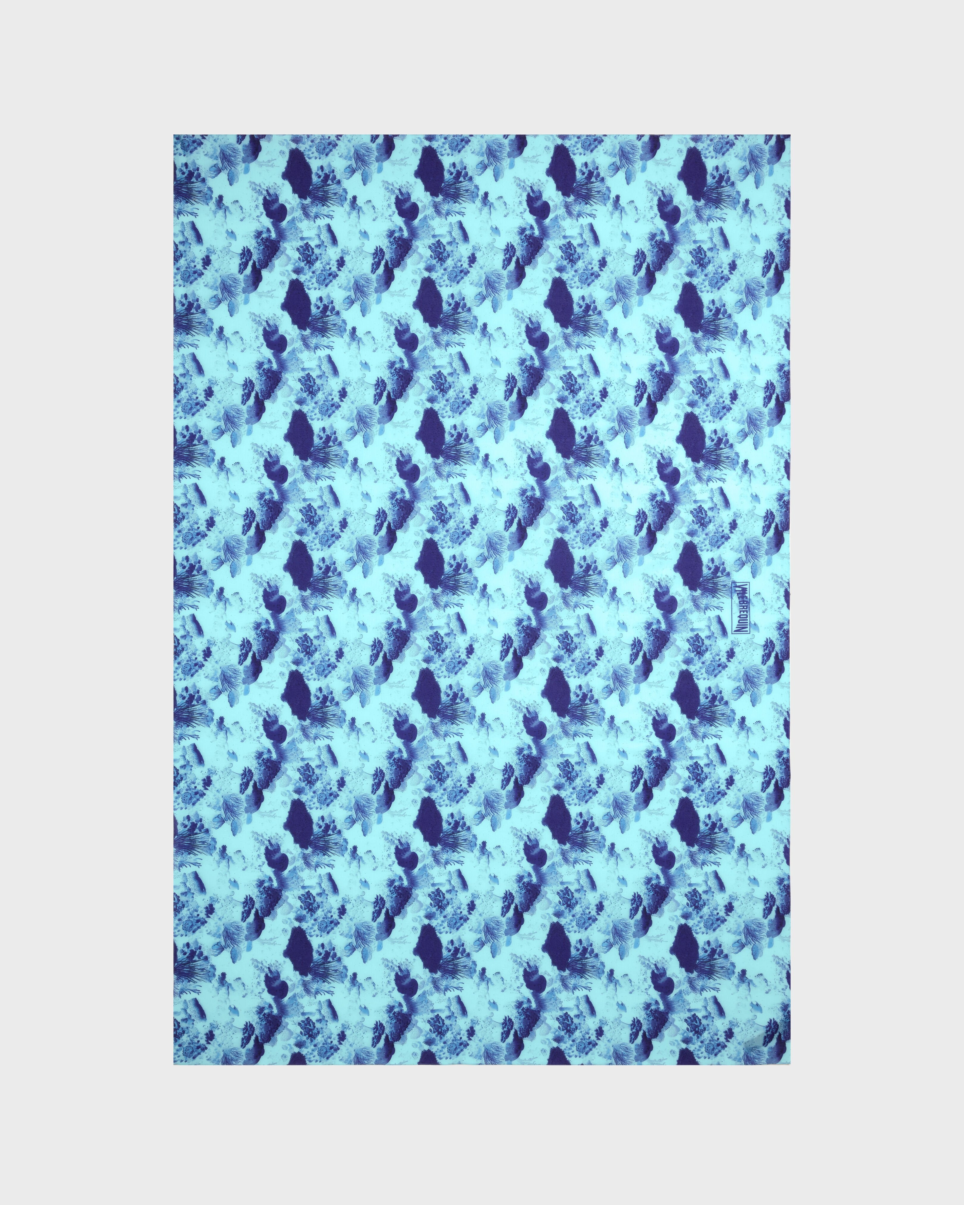 Cotton Voile Pareo Coral Reef - Blue Oxygene / Vilebrequin Sale