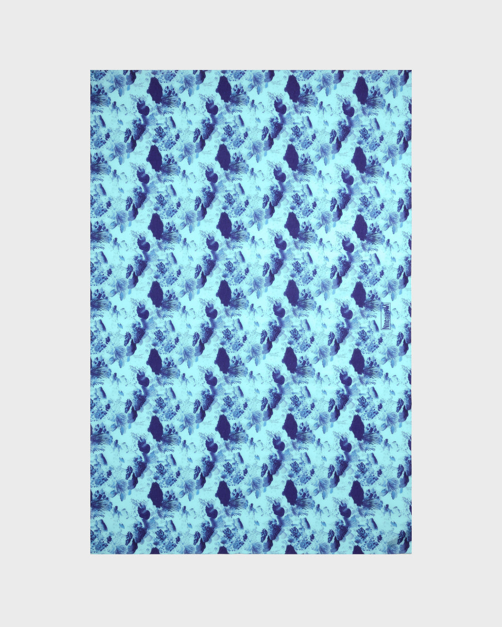 Cotton Voile Pareo Coral Reef - Blue Oxygene / Vilebrequin Sale