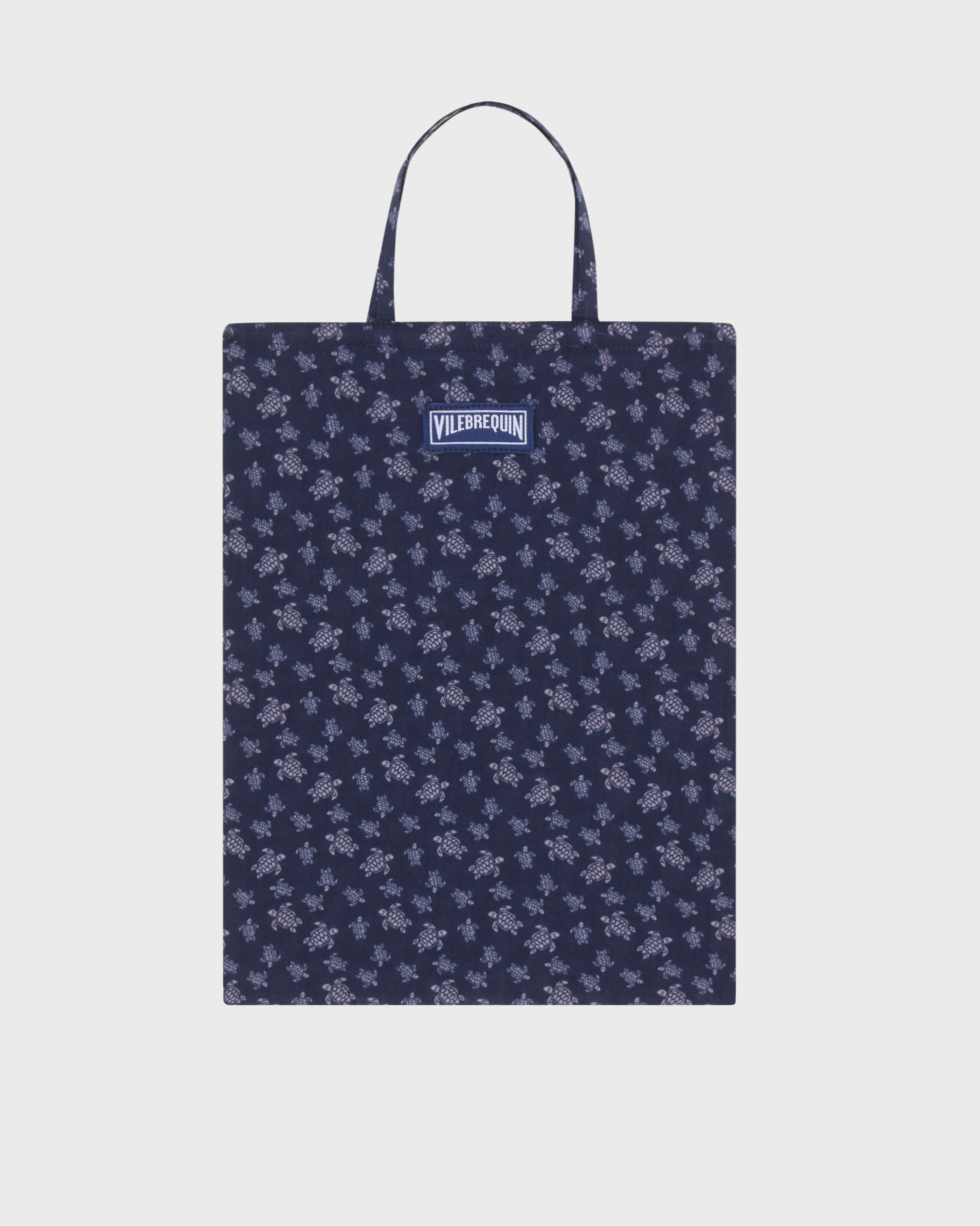 Cotton voile Pareo Micro Ronde des Tortues - Purple Ouragan / Vilebrequin On sale