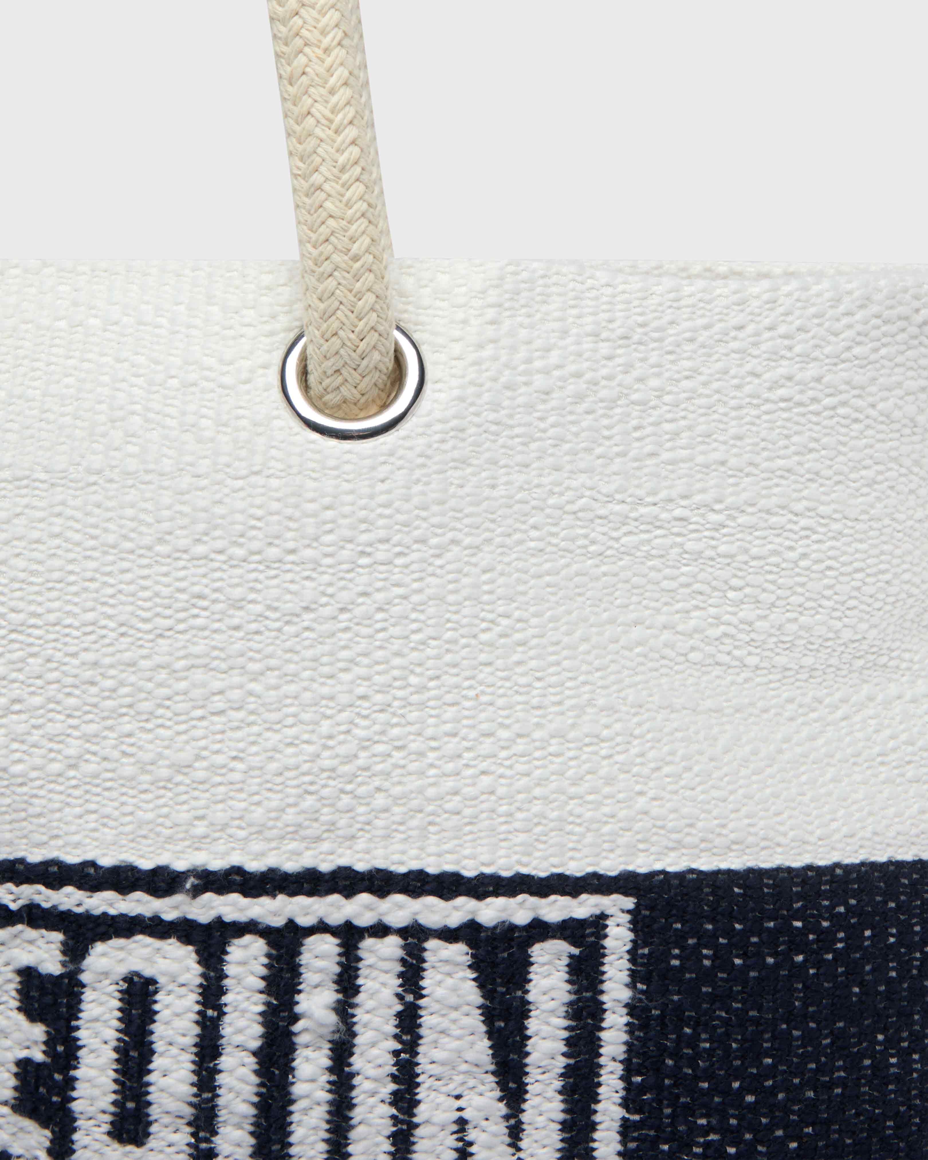Cotton Woven Beach Bag Vilebrequin - Blue Navy / Vilebrequin New