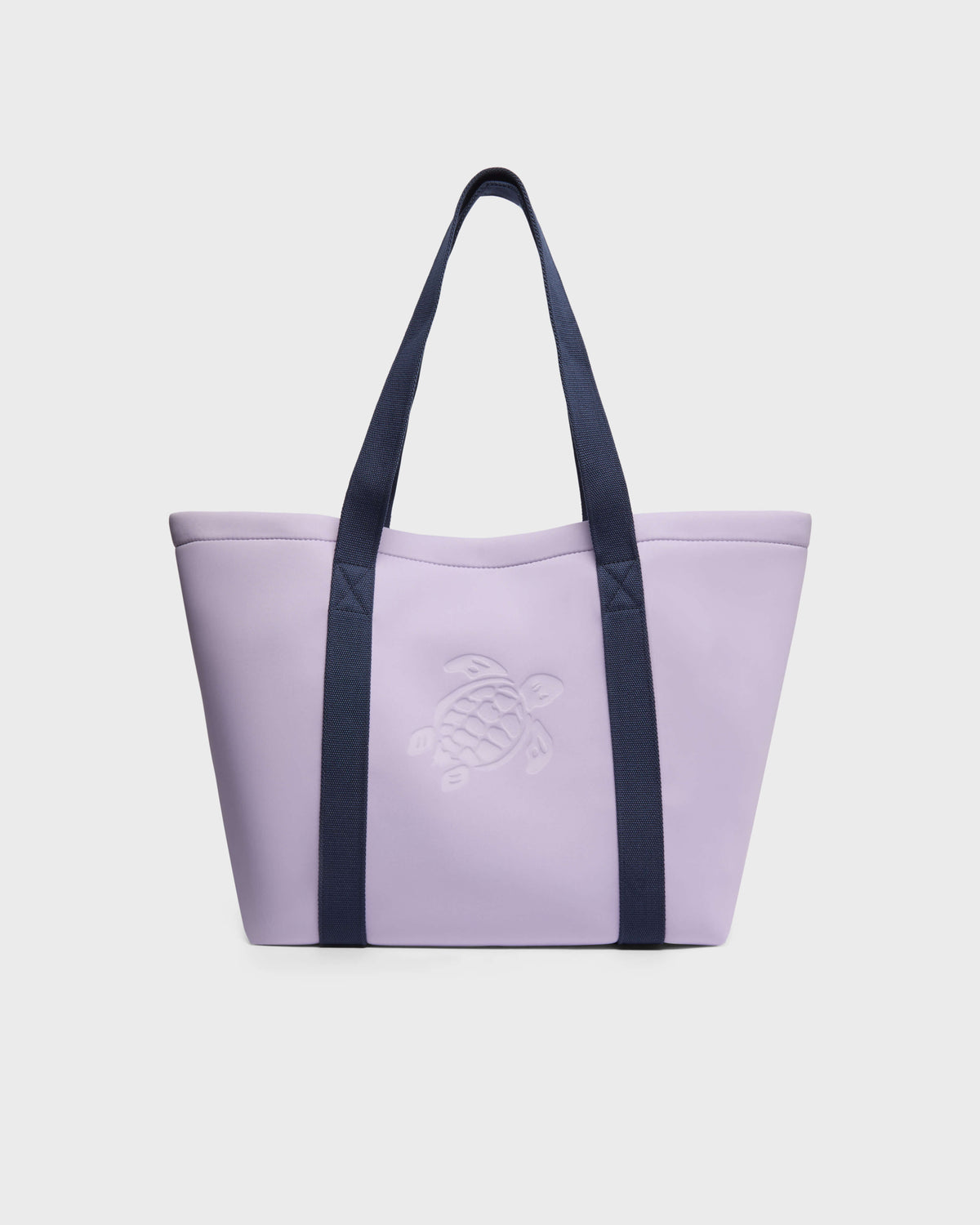 Neoprene Beach Bag Solid - Purple Fleur / Vilebrequin For sale