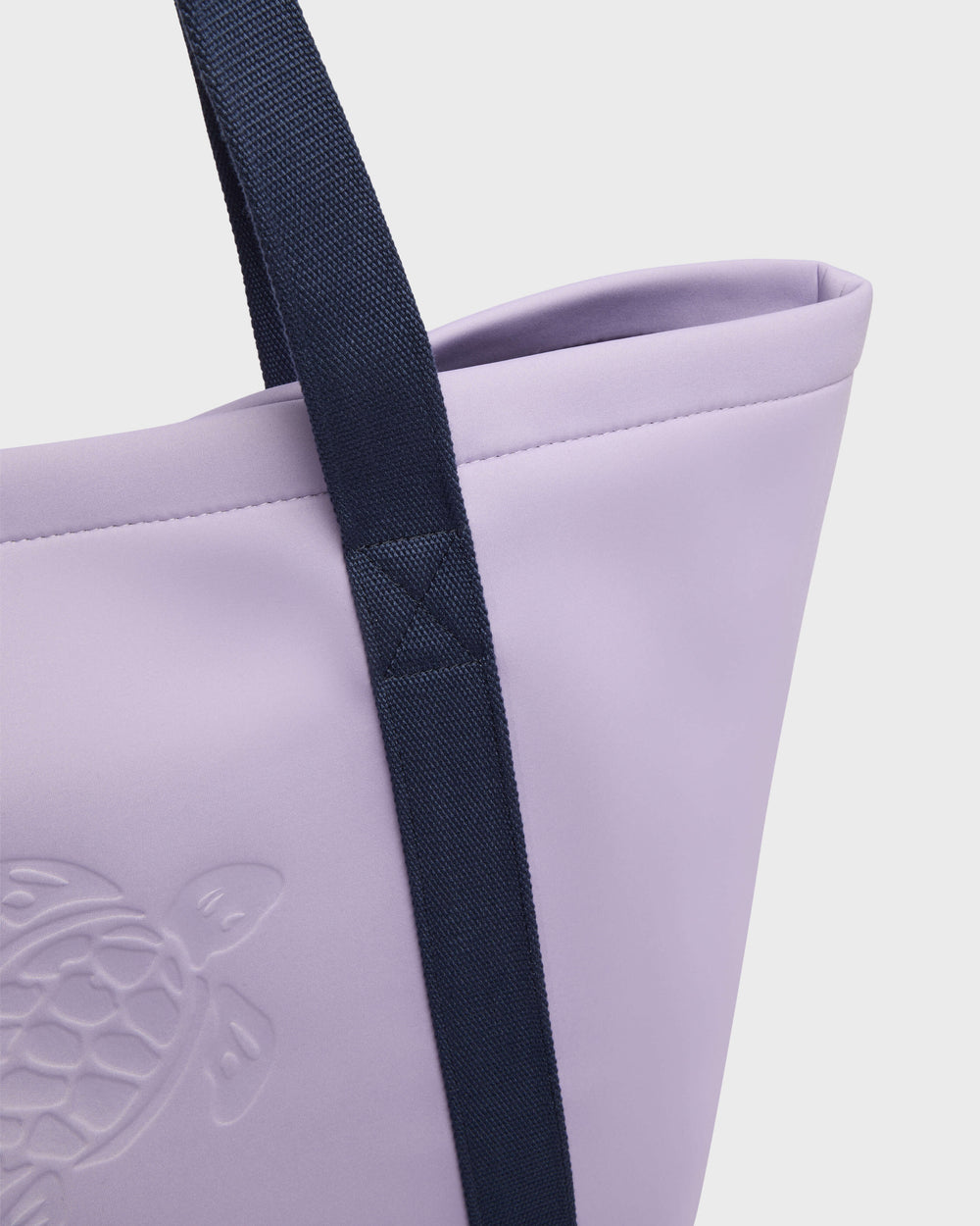 Neoprene Beach Bag Solid - Purple Fleur / Vilebrequin For sale