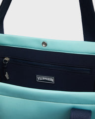 Neoprene Beach Bag Solid - Blue Oxygene / Vilebrequin Discount