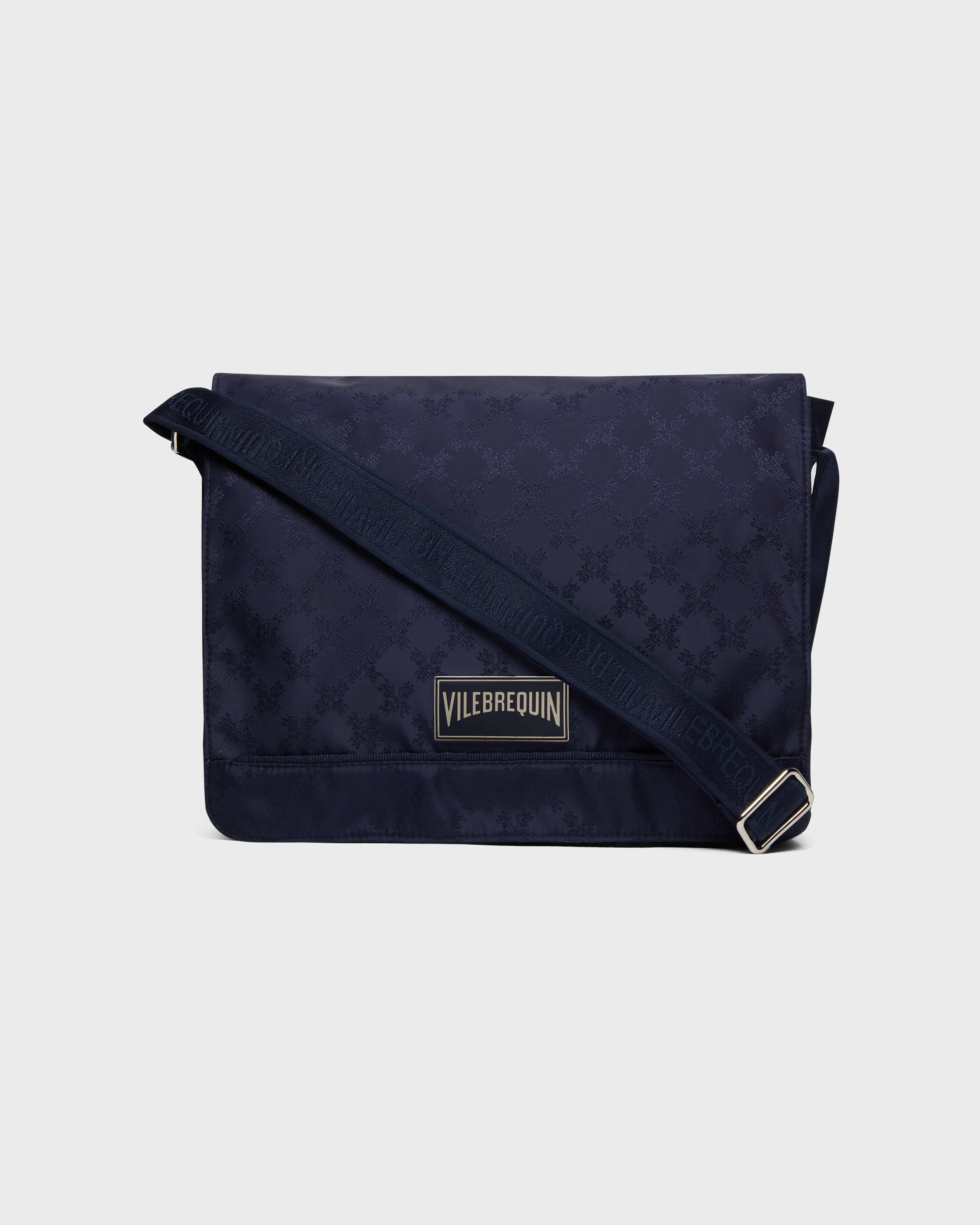 Messenger Bag Turtle Dance Jacquard - Blue Navy / Vilebrequin Sale