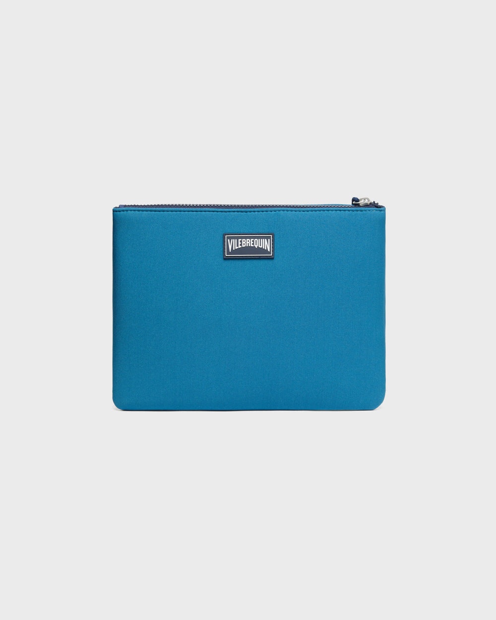 Unisex Neoprene Pouch Solid - Blue Peacock / Vilebrequin Discount