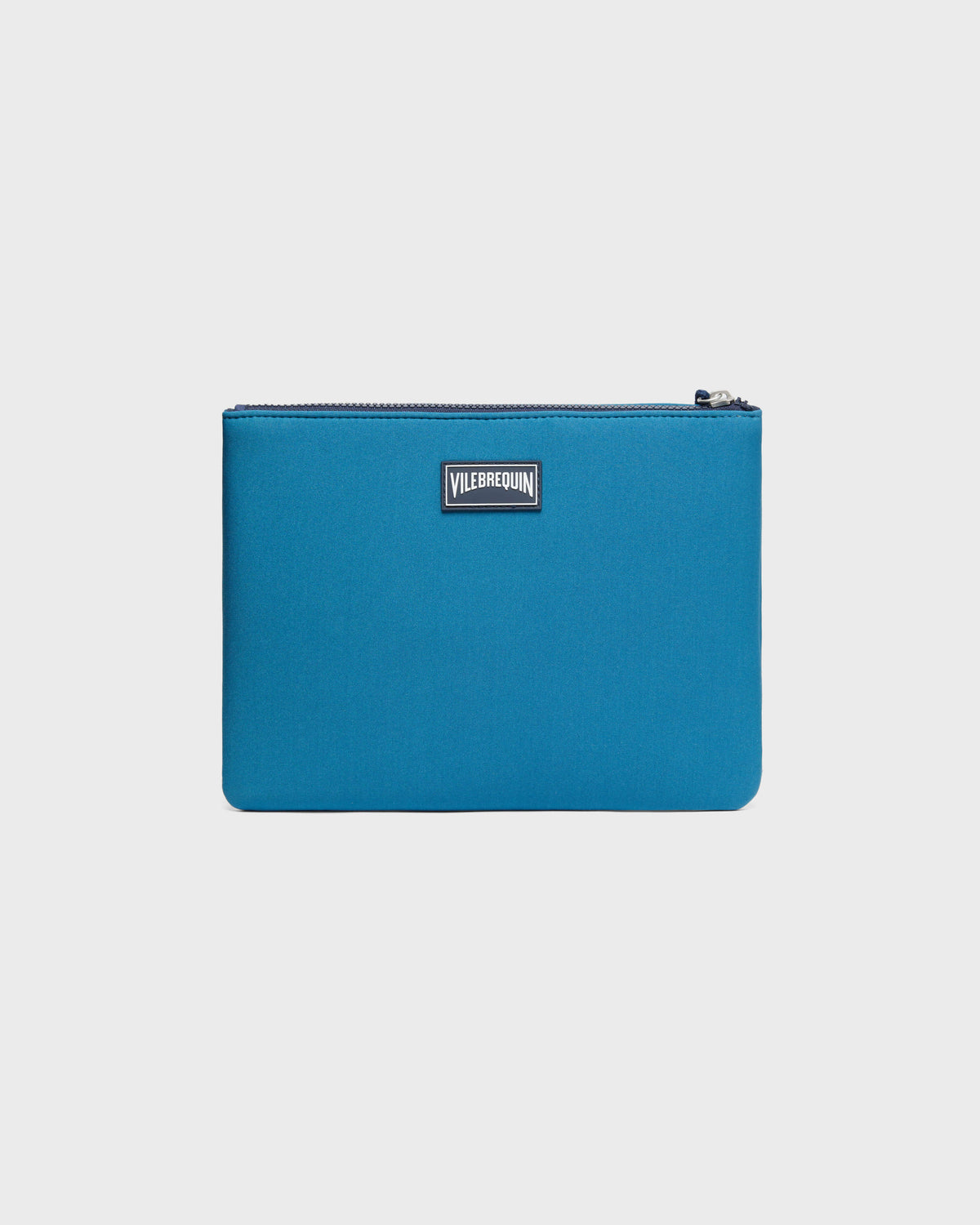 Unisex Neoprene Pouch Solid - Blue Peacock / Vilebrequin Discount