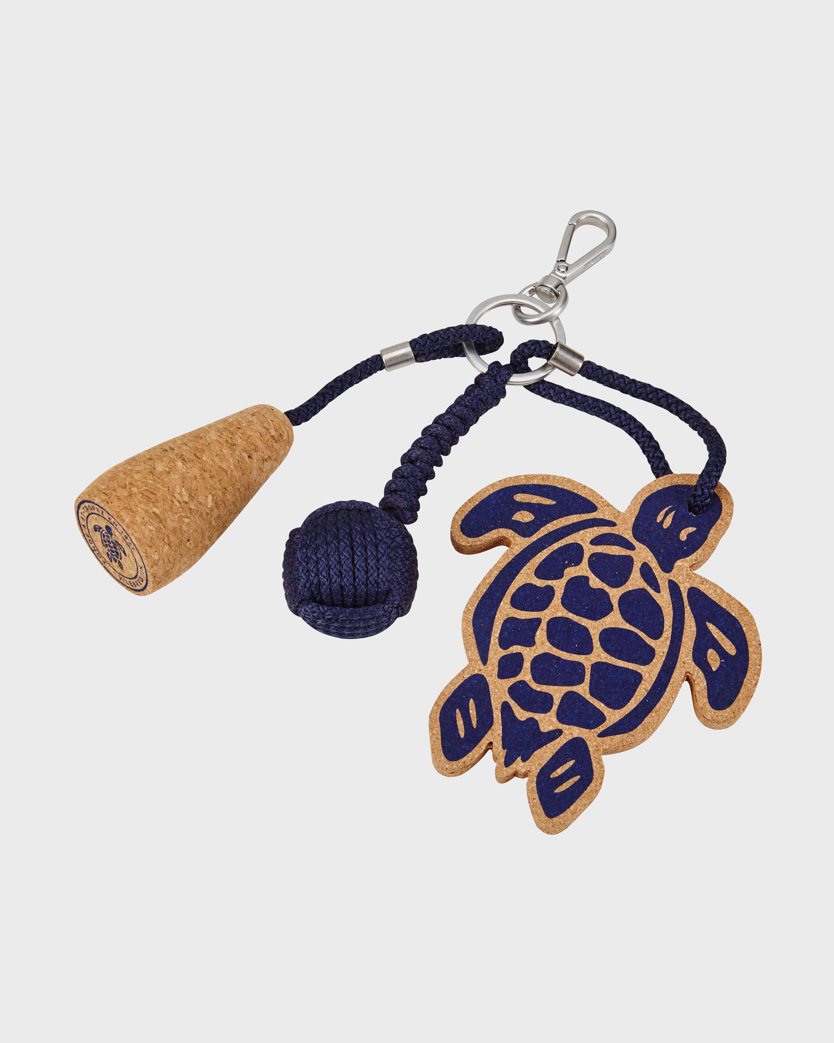 Turtle Cork Keyring - Blue Navy Site | PTYU3900 / Vilebrequin On sale