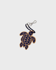 Turtle Cork Keyring - Blue Navy Keychains / Vilebrequin Outlet