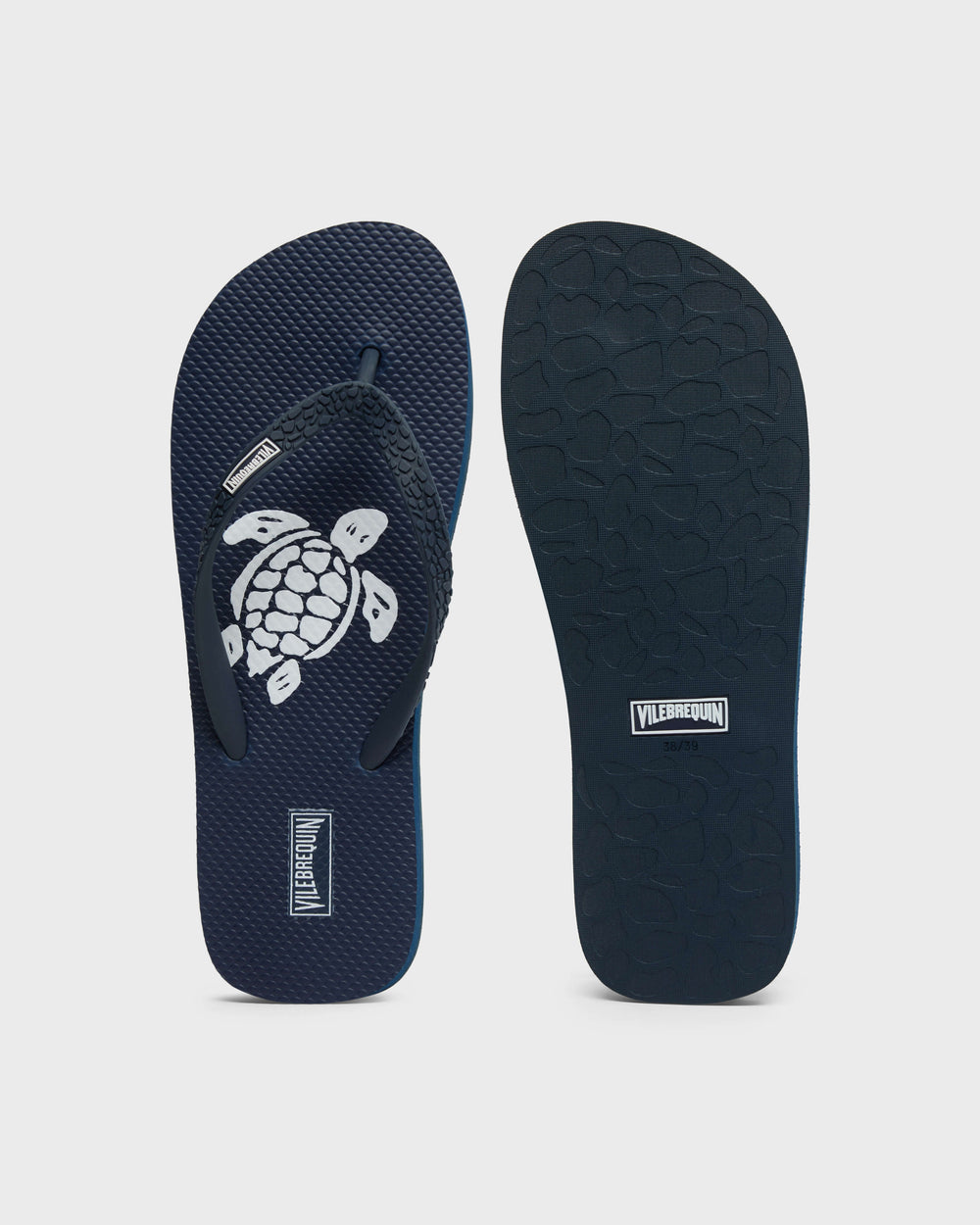Flip Flops Turtle - Blue Navy / Vilebrequin Discount