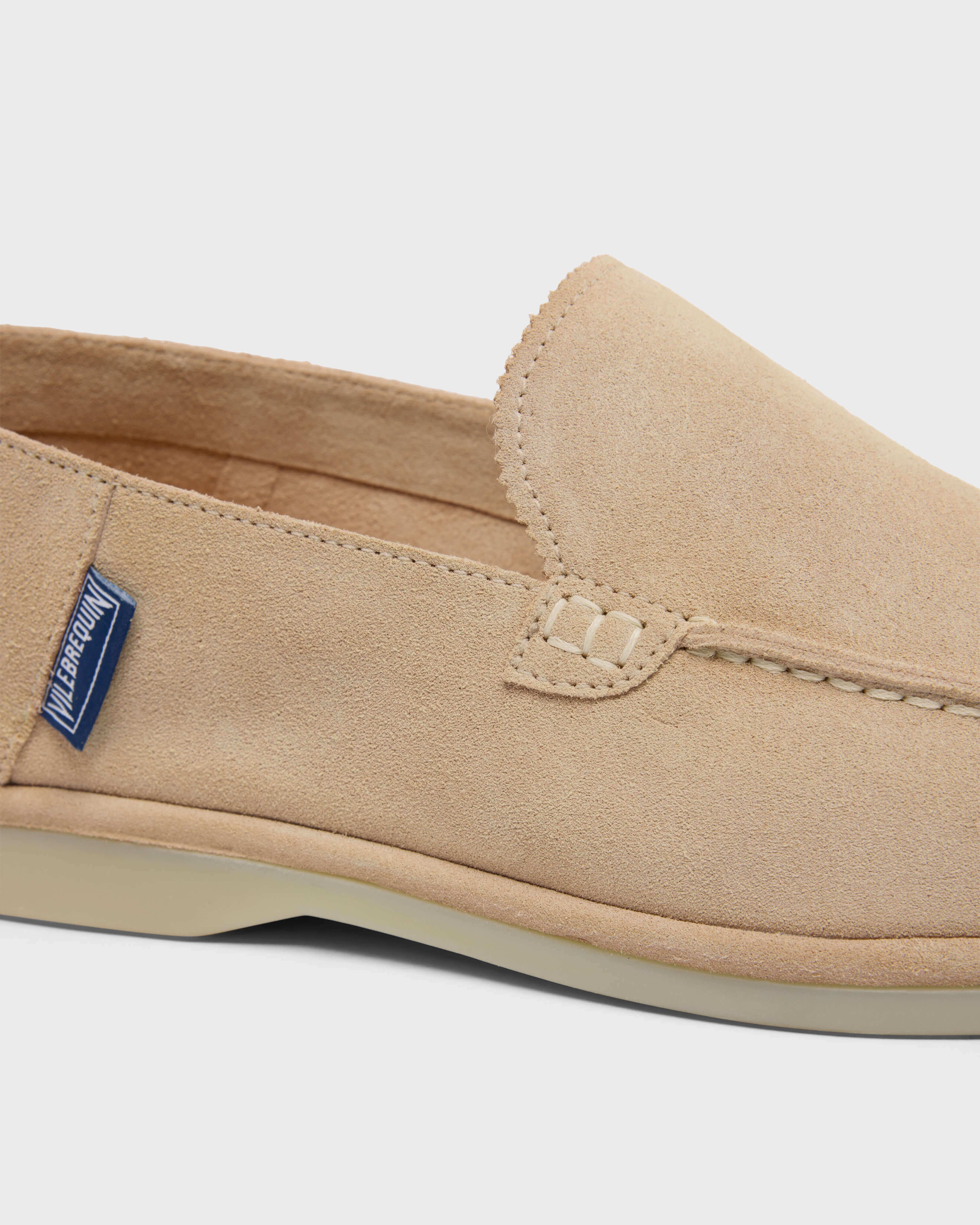 Suede Loafers - Beige / Vilebrequin Online