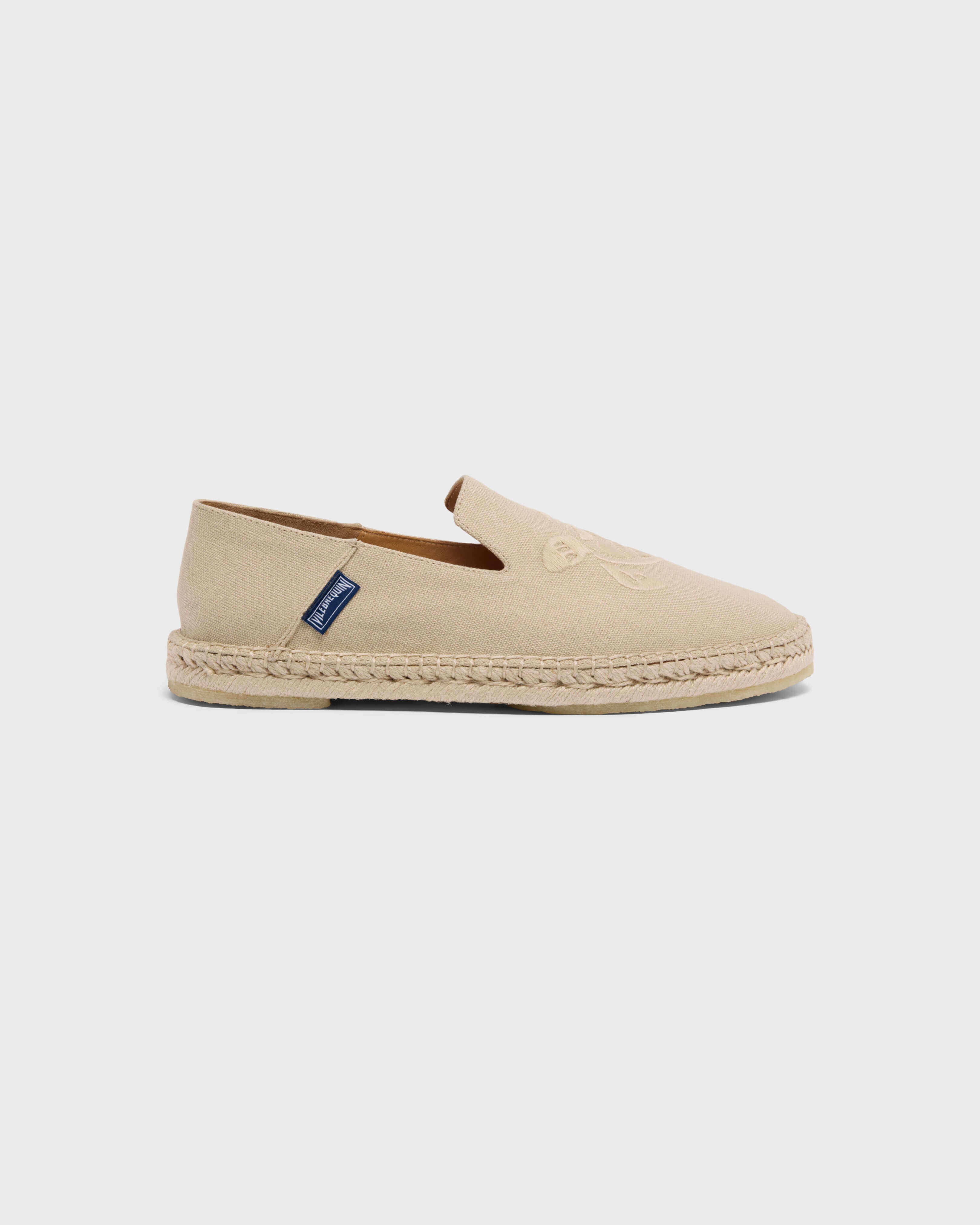 Canvas Boat Shoes Solid - Beige / Vilebrequin Sale