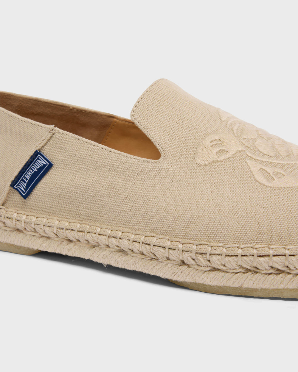 Canvas Boat Shoes Solid - Beige / Vilebrequin Sale