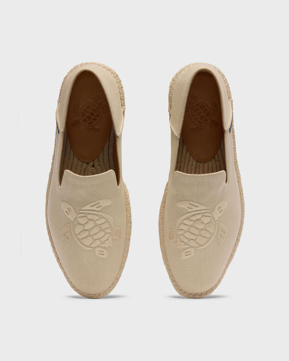 Canvas Boat Shoes Solid - Beige / Vilebrequin Sale